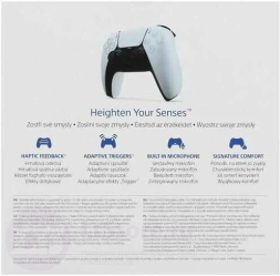 Геймпад беспроводной PlayStation DualSense Белый